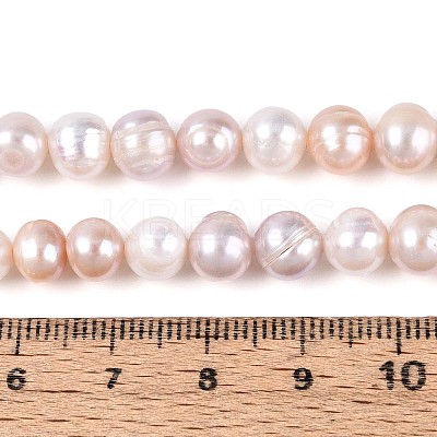 Natural Cultured Freshwater Pearl Beads Strands PEAR-T006-11-1