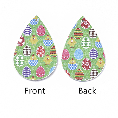 PU Leather Big Pendants X-FIND-T058-A16-1