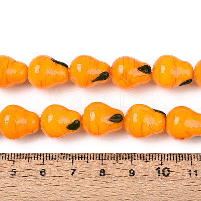Handmade Lampwork Beads LAMP-T022-04G-1