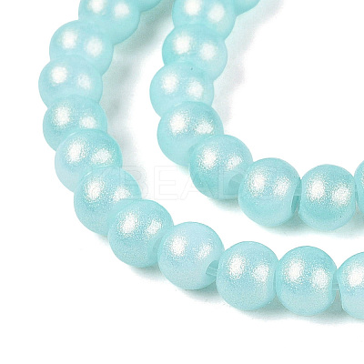 Baking Paint Glass Pearl Beads Strands DGLA-ZX001-05B-11-1
