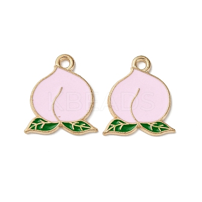 Fruits Alloy Enamel Pendants FIND-D304-03C-KCG-1