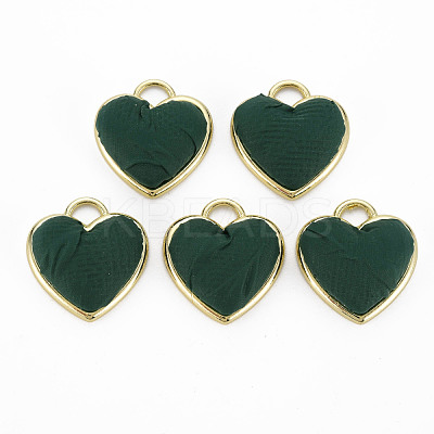 Light Gold Plated Alloy Pendants PALLOY-N154-31B-NR-1