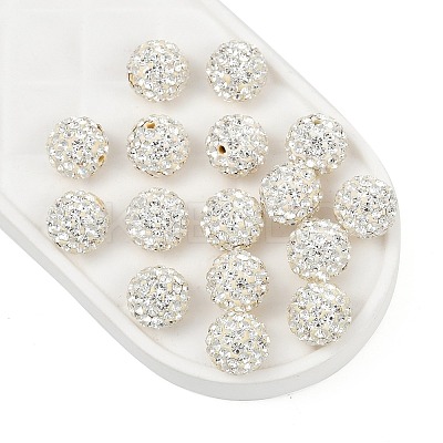 Czech Glass Rhinestones Beads LS-RB-E482-8mm-001-1