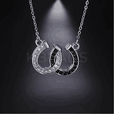 304 Stainless Steel Rhinestone Pendants LS-STAS-R131-01AS-1