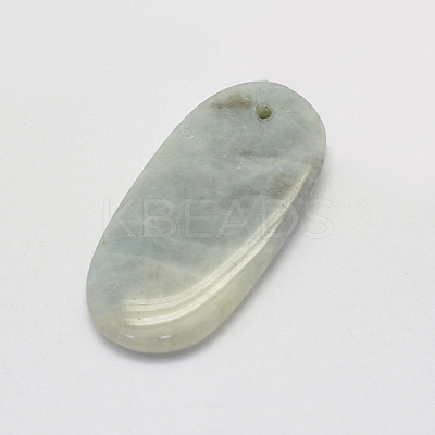 Natural Aquamarine Pendants G-G694-B-01-1