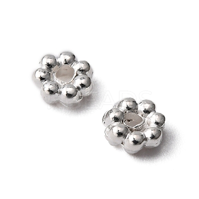 Tibetan Style Alloy Daisy Spacer Beads LS-LF0991Y-S-RS-1