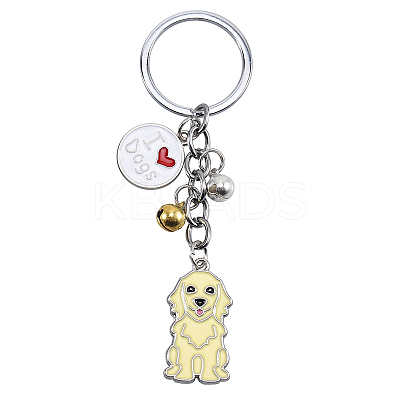 Alloy Enamel Keychain FIND-SZC0015-279-1
