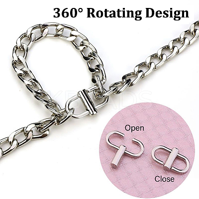 18Pcs 6 Colors Alloy Adjustable Buckles FIND-FH0008-36-1