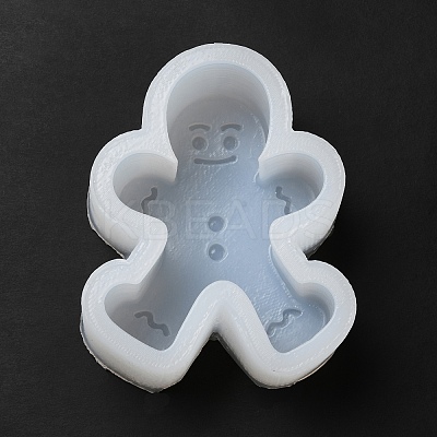 Christmas Theme DIY Display Food Grade Statue Silicone Molds DIY-A041-01C-1