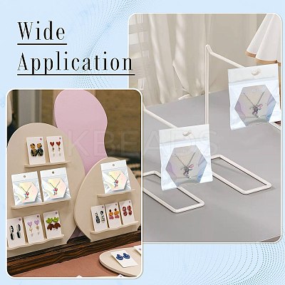 40Pcs Paper Jewelry Display Cards CDIS-FS0001-32D-1