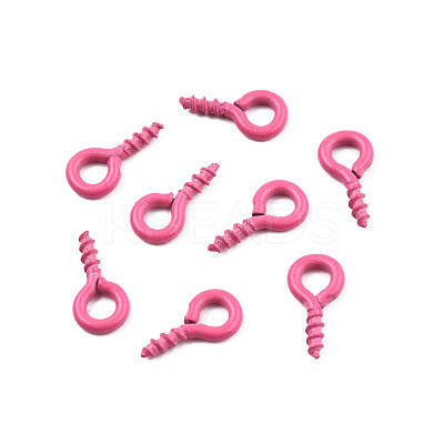 Spray Painted Iron Screw Eye Pin Peg Bails IFIN-N010-002A-11-1