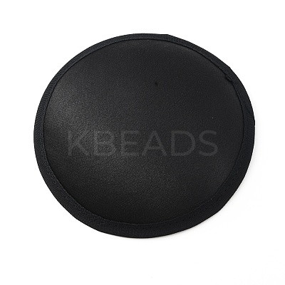 Polyester Round Fascinator Hat Base for Millinery AJEW-WH0342-58C-1