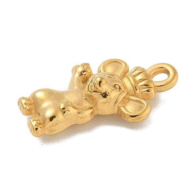 Ion Plating(IP) 304 Stainless Steel Pendants STAS-Q334-46G-1