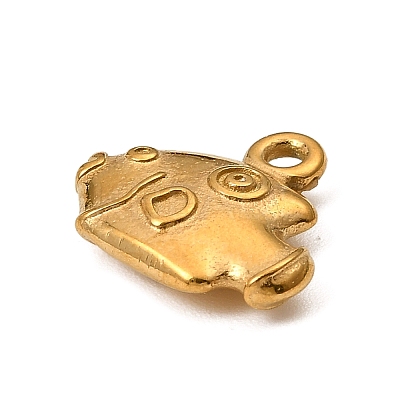Ocean Theme 304 Stainless Steel Charms LS-STAS-I356-03G-01-1