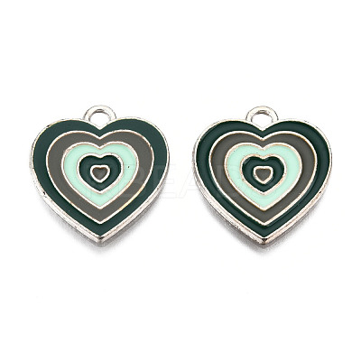 Alloy Enamel Pendants ENAM-N054-93P-1