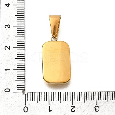 304 Stainless Steel Pendants STAS-S161-01K-G-1