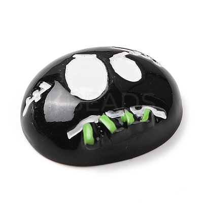 Stitched Doll Head Halloween Opaque Resin Decoden Cabochons LS-RESI-R446-01I-1