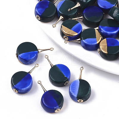 Tri-color Handmade Porcelain Pendants PORC-S501-015A-1