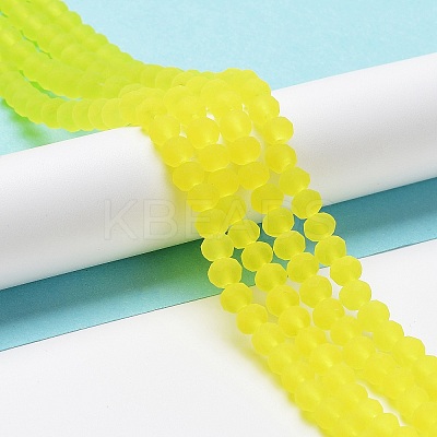 Transparent Glass Beads Strands EGLA-A044-T3mm-MD29-1