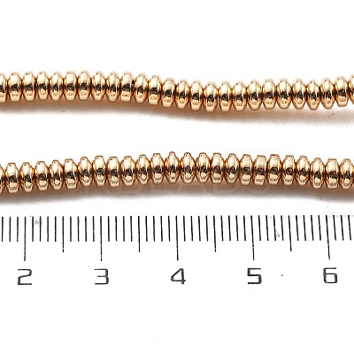 Electroplated Synthetic Non-magnetic Hematite Beads Strands G-M095-C01-05KCG-1