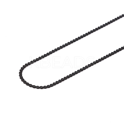 304 Stainless Steel Serpentine Chain Necklace for Men Women NJEW-G076-01C-EB-1