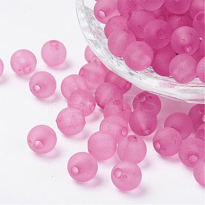Transparent Acrylic Beads PL704-C28-1