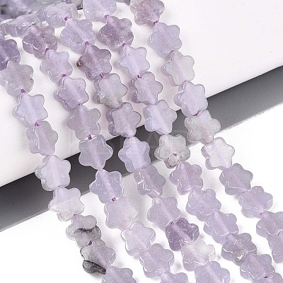 Natural Lavender Amethyst Beads Strands G-N257-24A-11-1