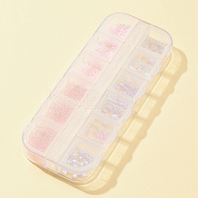 8 Style Glass Rhinestone Cabochons MRMJ-FS0001-02-1