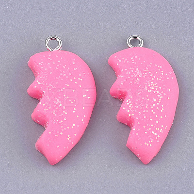 Handmade Polymer Clay Pendants LS-X-CLAY-S091-88B-1
