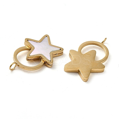 304 Stainless Steel Pendants STAS-L022-298G-1