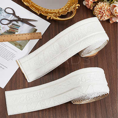 2Pcs 2 Styles Self-Adhesive XPE Grain Contact Paper DIY-CP0011-76-1