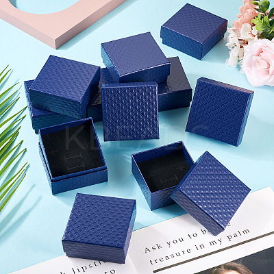 Rhombus Textured Cardboard Gift Storage Boxes CON-TAC0010-03B-02-1