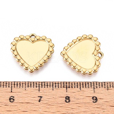 304 Stainless Steel Pendant Cabochon Settings STAS-T067-02G-1