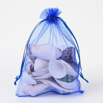 Organza Gift Bags with Drawstring OP-R016-13x18cm-10-1