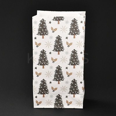 Christmas Theme Rectangle Paper Bags CARB-G006-01K-1