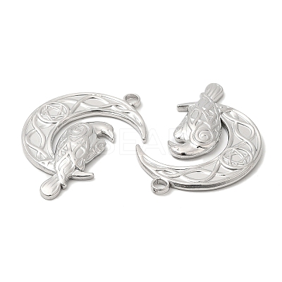 Non-Tarnish 304 Stainless Steel Pendants STAS-Z041-27P-1