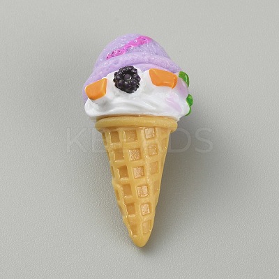 Opaque Resin Ice Cream Cabochons LS-CRES-CJC0009-01D-1
