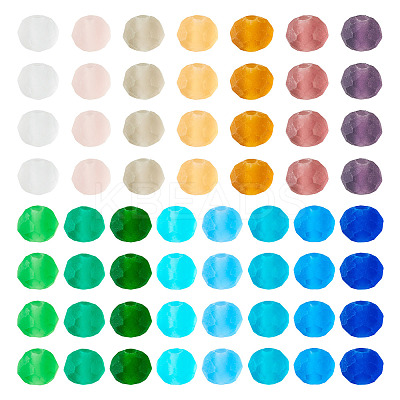 Transparent Glass Beads Strands EGLA-TA0001-55A-1