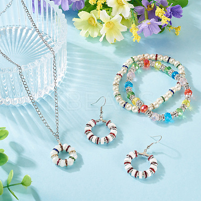 30Pcs 2 Colors Brass Rhinestone Spacer Beads RB-TA0001-29B-1