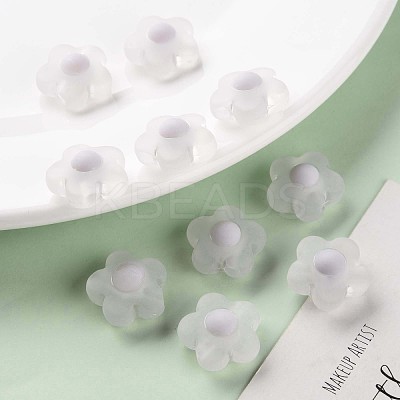 Transparent Acrylic Beads TACR-S152-09C-06-1