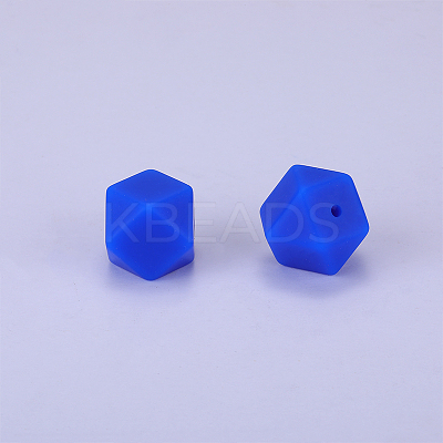Hexagonal Silicone Focal Beads LS-SI-JX0020A-92-1