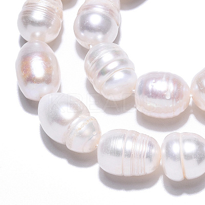 Natural Cultured Freshwater Pearl Beads Strands PEAR-N012-11A-1