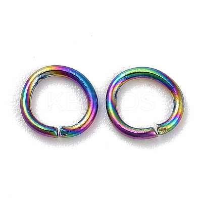 Ion Plating(IP) 304 Stainless Steel Open Jump Rings STAS-CJC0001-26B-1