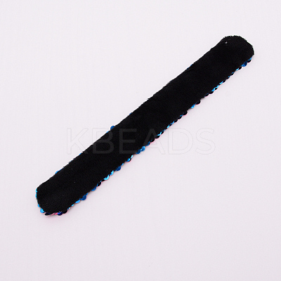Mermaid Slap Bracelets LS-BJEW-TAC0004-03B-1