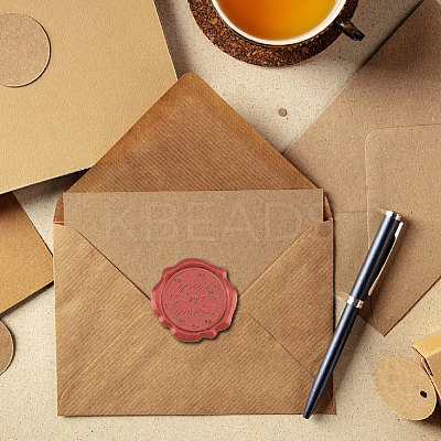 50Pcs Adhesive Wax Seal Stickers DIY-CP0010-53A-1