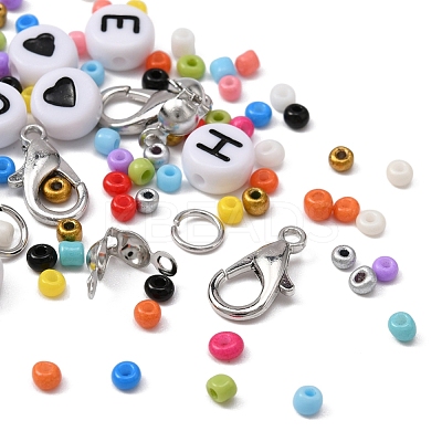 DIY Seed Beads Jewelry Set Making Kit DIY-YW0005-56-1
