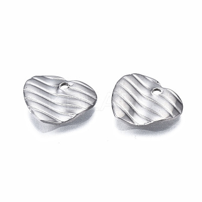 Non-Tarnish 304 Stainless Steel Charms STAS-S080-055P-NR-1