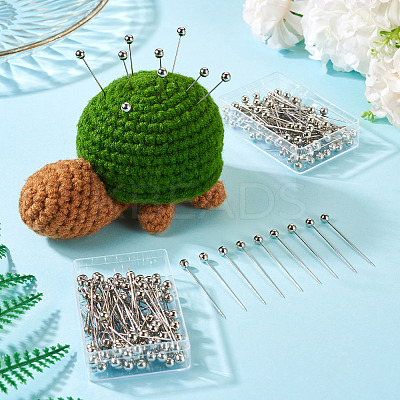 2 Sets Stainless Steel Ball Positioning Head Pins FIND-TA0009-26P-1