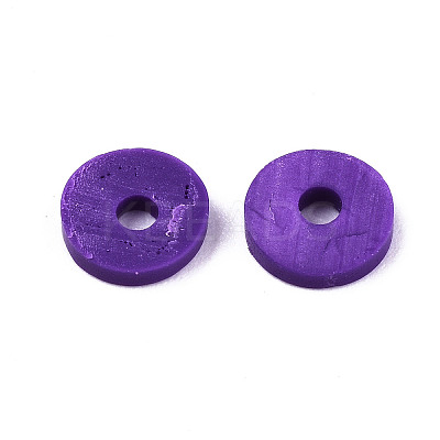 Handmade Polymer Clay Beads LS-X-CLAY-Q251-6.0mm-98-1
