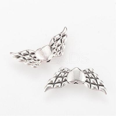 Tibetan Style Alloy Beads TIBEB-Q067-32AS-RS-1